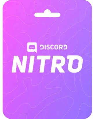 Discord Nitro Gift Card